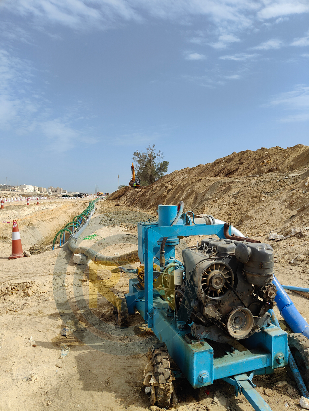 dewatering in dubai saudi arabia