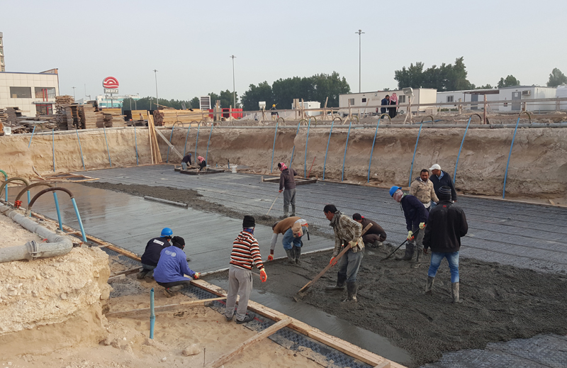Excavation groundwater control pumps