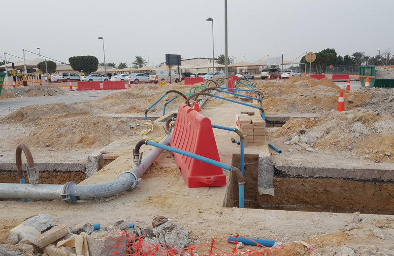 Construction site dewatering pump UAE