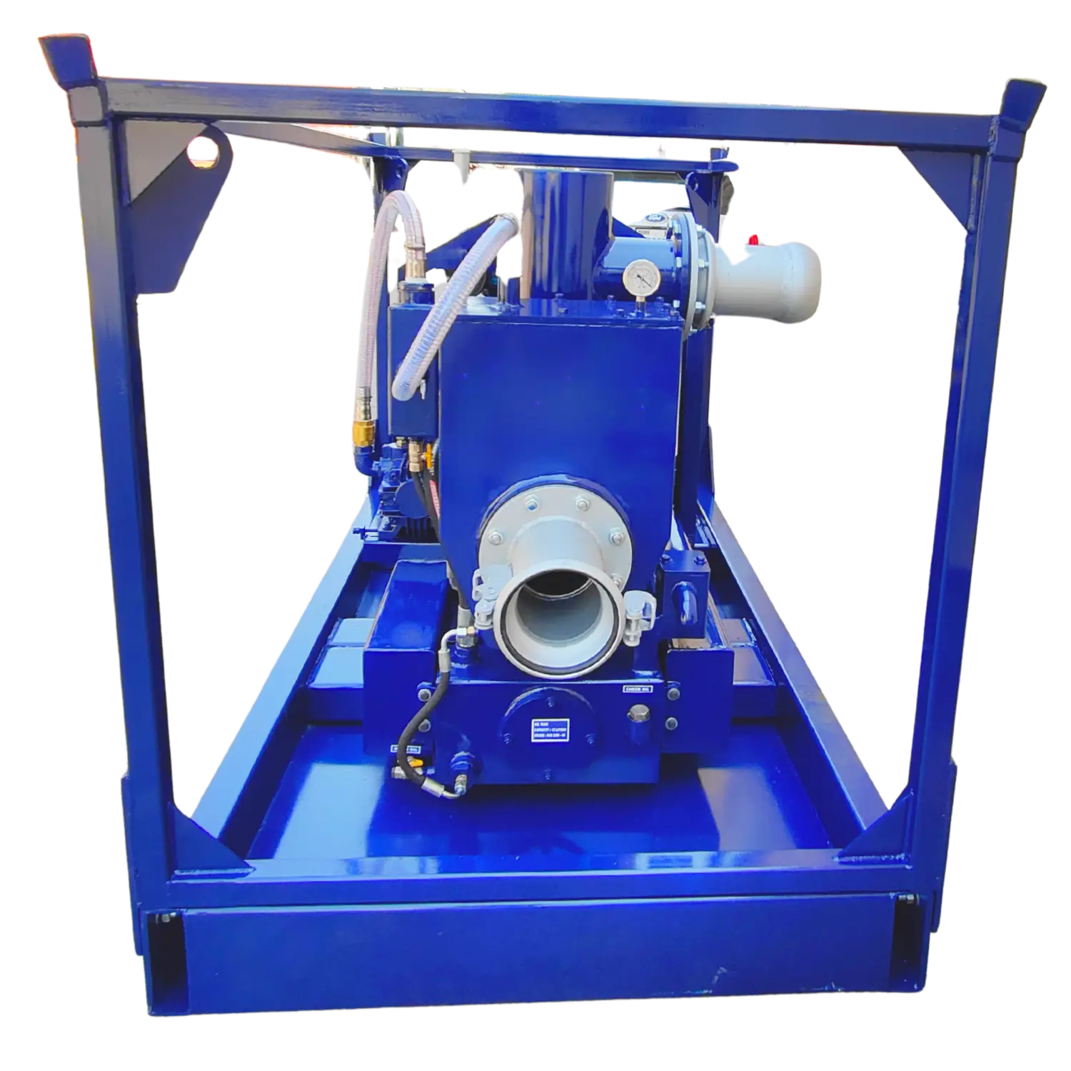 6 inch Pump With Frame - Image 4