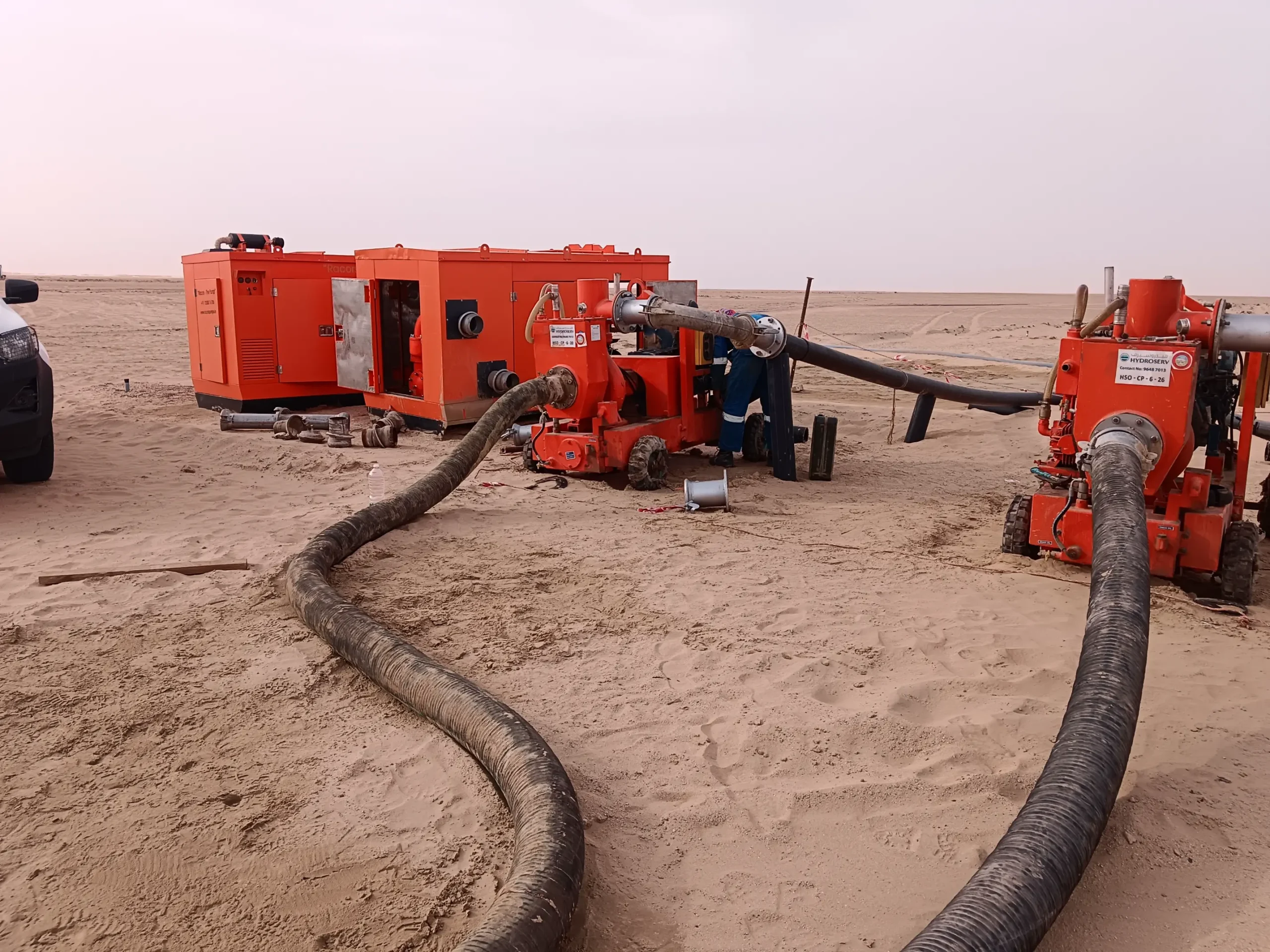 Construction Site dewatering