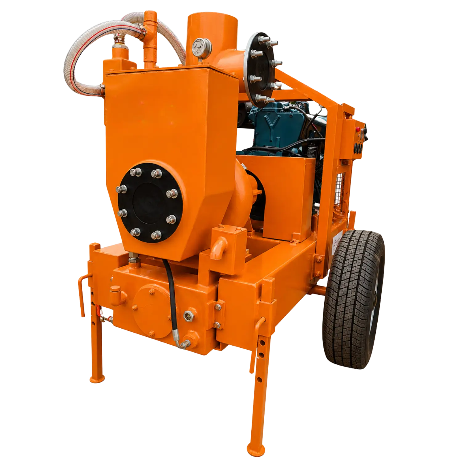 6 inch Special Edition Pump 4 auto shutdown dewatering pump