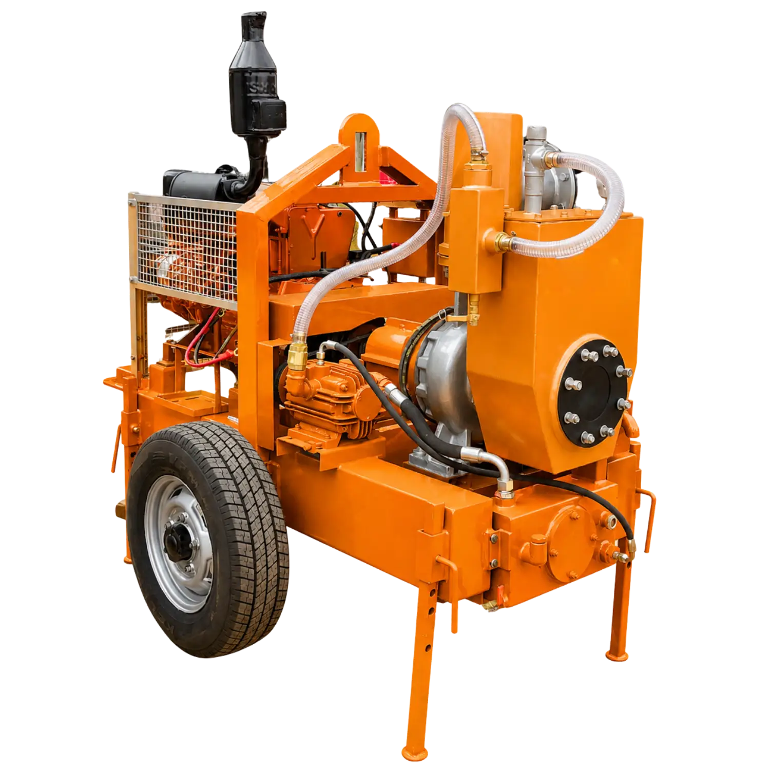 6 inch Special Edition Pump 3 spark arrestor dewatering pump